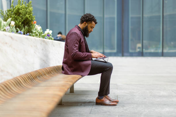 istock Black businessman in Hudson Yards 1565060206