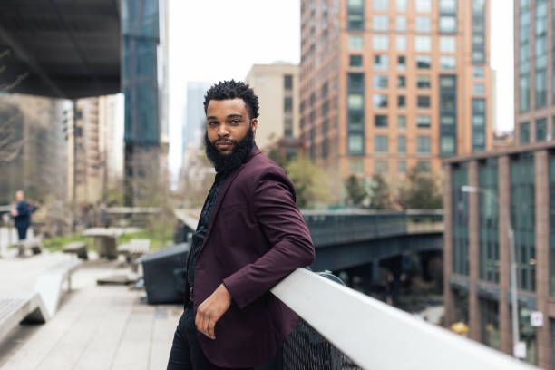 istock Black businessman in Hudson Yards 1565062356