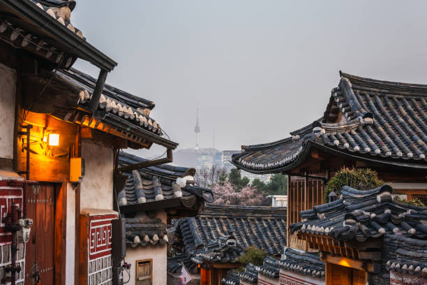 istock Seoul's popular landmarks in springtime 1565070741