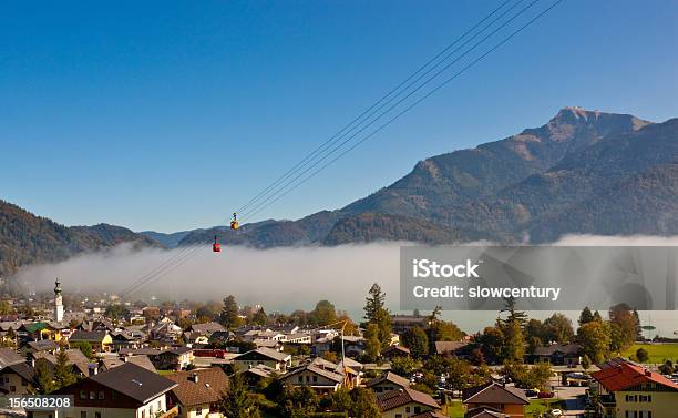Austrian Village St Gilgen Stock Photo - Download Image Now - Austria, Austrian Culture, Autumn