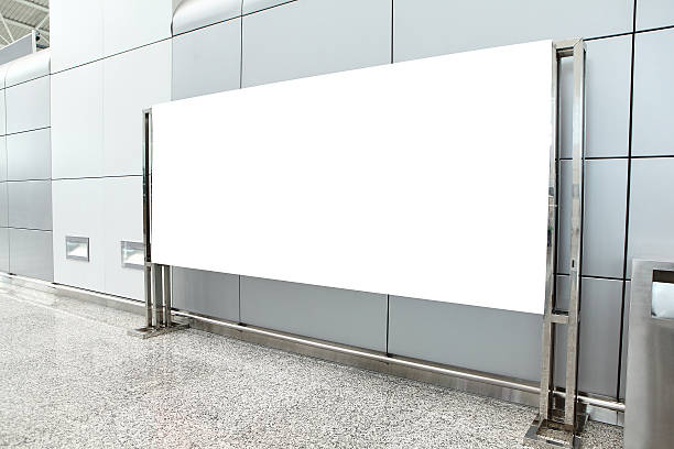 istock Placard with copy space in airport 156508353