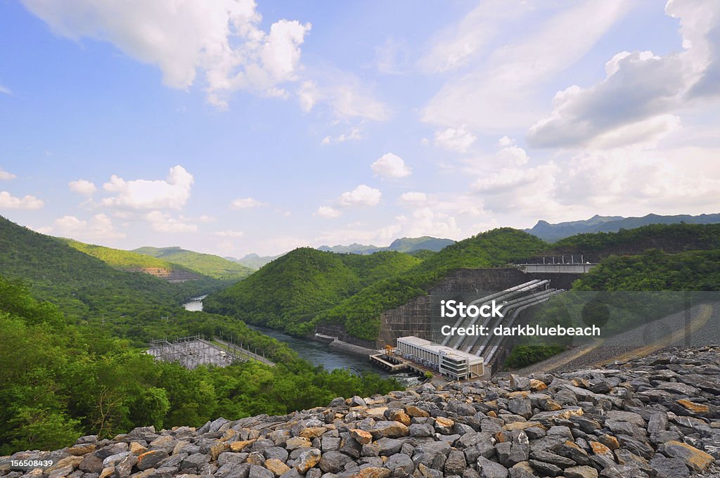 Dam in Tailandia - Foto stock royalty-free di Acqua