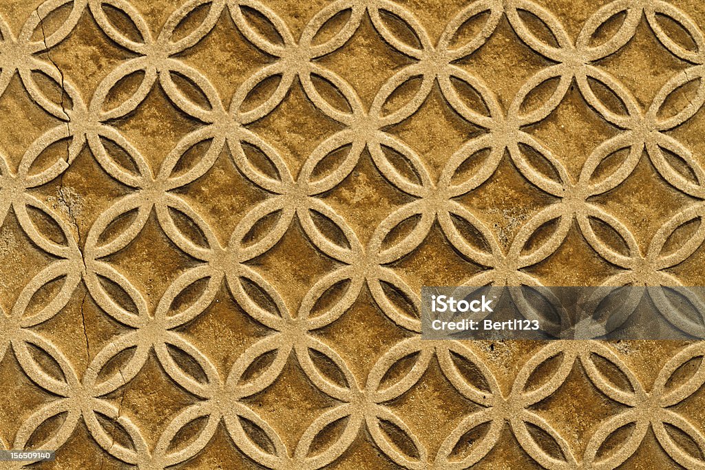 Мавританский цветочным стены украшения, Испания - Стоковые фото Абстрактный роялти-фри