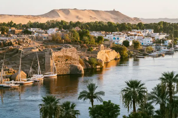 Photo of The River Nile in Aswan,Egypt