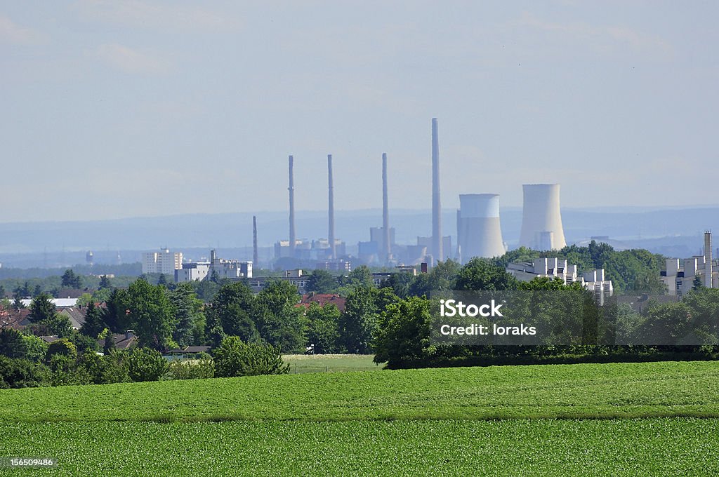 Kernkraftwerk. - Lizenzfrei AKW-Reaktorbereich Stock-Foto