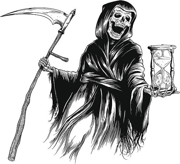 ilustraciones, imágenes clip art, dibujos animados e iconos de stock de reaper - muerte