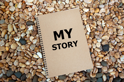 My story book with brown cover