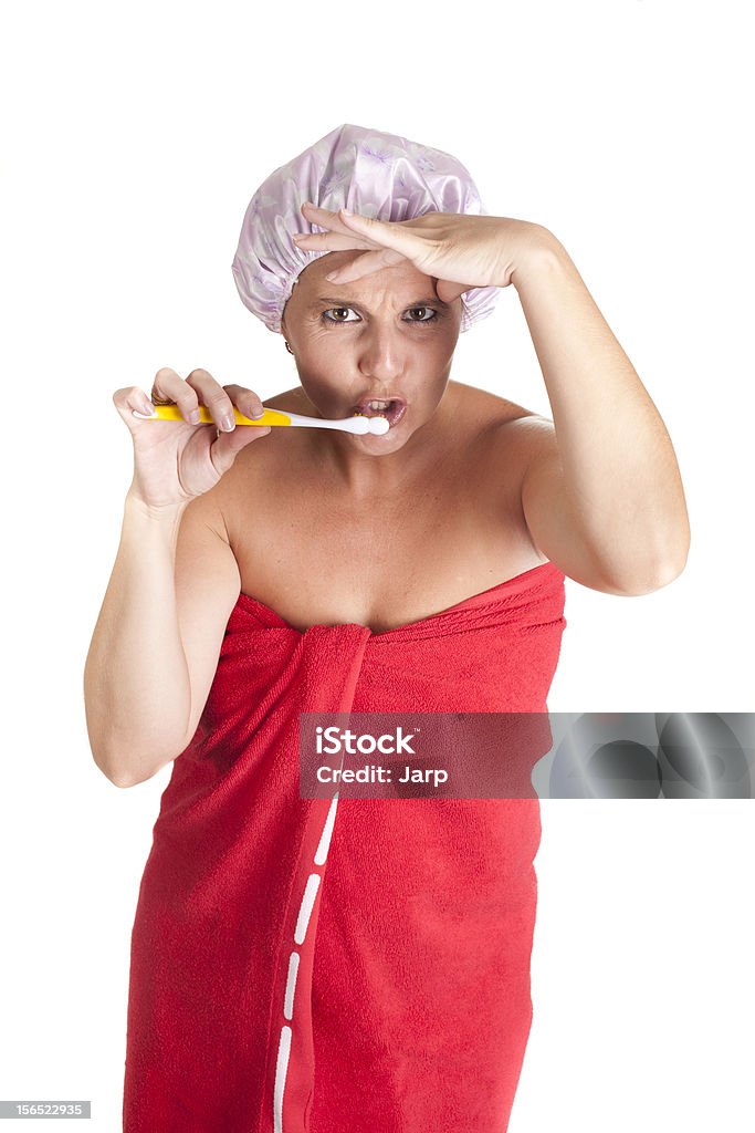 Dusche - Lizenzfrei Attraktive Frau Stock-Foto