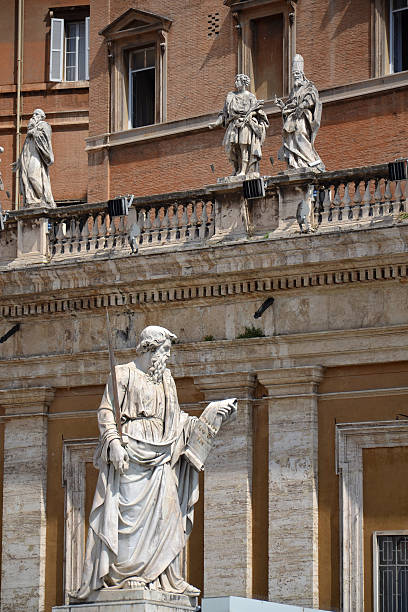 istock Statue of Saint Paul in Vatican 156522971