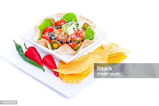타코 샐러드 Comfort Food에 대한 스톡 사진 및 기타 이미지 - Comfort Food, 감자 칩, 건강에 좋지 않은 음식