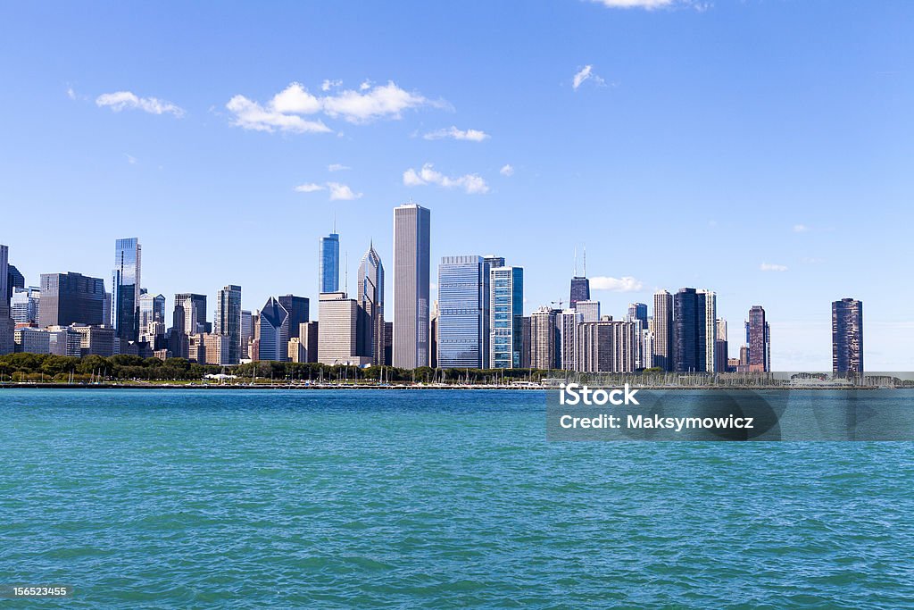 Panorama de Chicago - Photo de Chicago - Illinois libre de droits