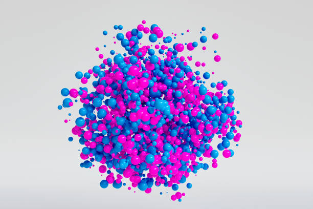 istock Airborne Spheres Blend Harmoniously in the Sky 1565241259