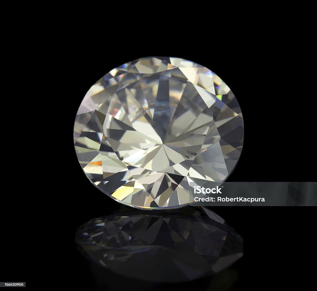 Impecável Diamond - Foto de stock de Diamante - Pedra preciosa royalty-free