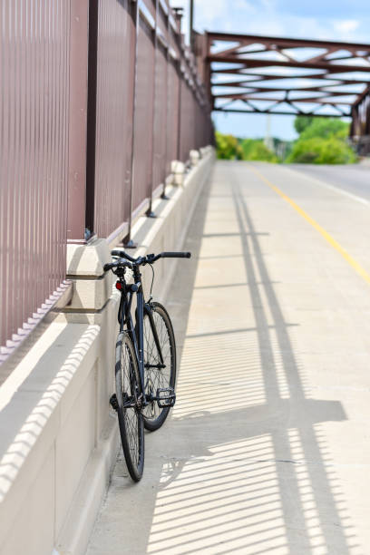 istock Bike on Truss Bridge 1565345478