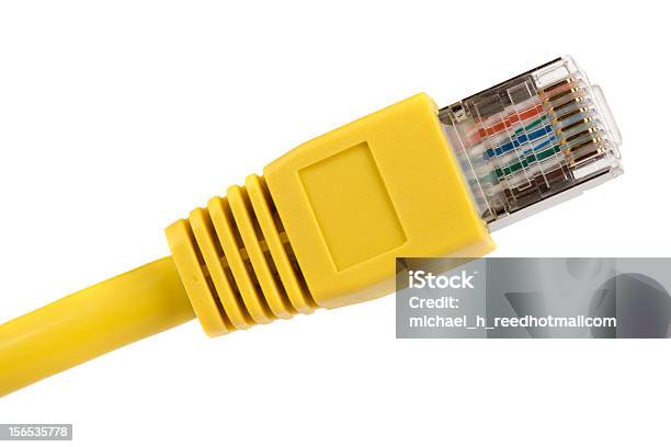 Złącze Kabla Ethernet - zdjęcia stockowe i więcej obrazów Bez ludzi - Bez ludzi, Dane, Fotografika