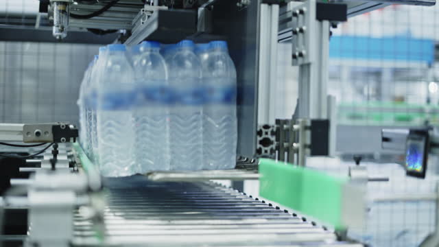 The final production process of bottled water