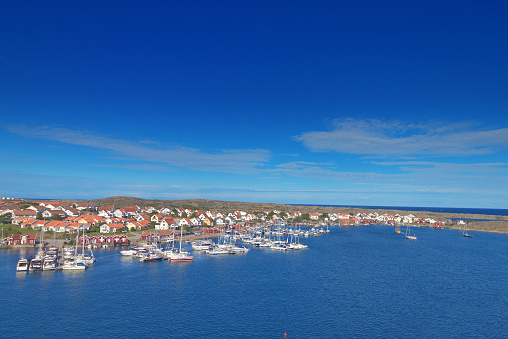 View of Smögen, Sweden.