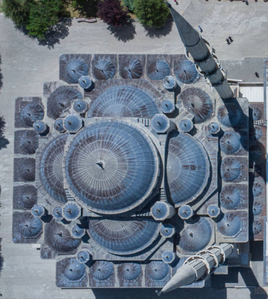 istock Konya Selcuk University Campus Mosque Drone Photos 1565433453