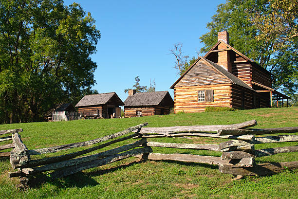 istock Vance Birthplace State Historic Site farmstead 156548792