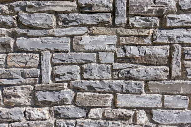 istock Texture of old stone brick wall 1565497651
