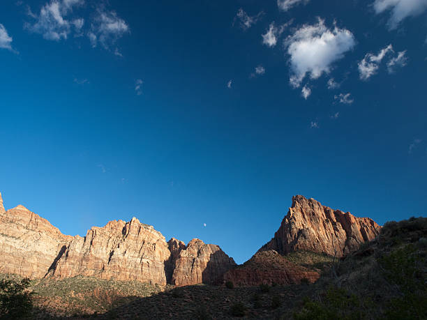 istock Moonrise Over Zion National Park 156550037