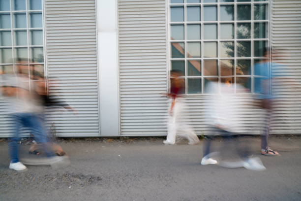 Woman using a smart phone in the street