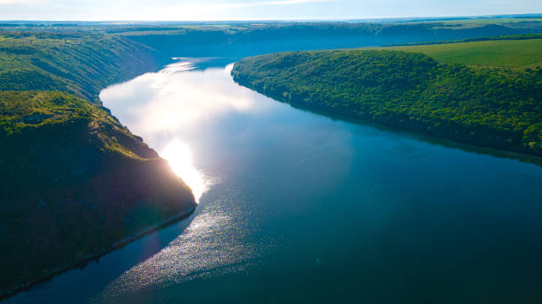 istock canyon river islands cliff top view 1565578822