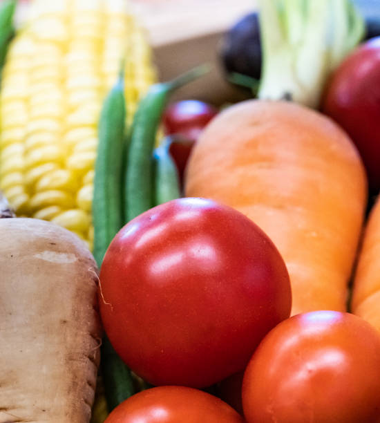 A Selection Of Fresh Vegetables