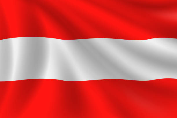 istock Flag of Austria. Austrian Flag. Vector Flag Background. Stock Illustration 1565595991