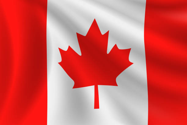 istock Flag of Canada. Canadian Flag. Vector Flag Background. Stock Illustration 1565597055