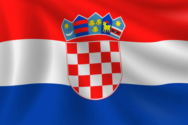 istock Flag of Croatia. Croatian Flag. Vector Flag Background. Stock Illustration 1565597607