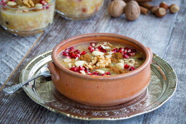 istock Traditional delicious Turkish dessert; Ashura (Asure) 1565644623