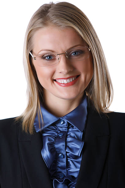istock Attractive smiling businesswoman 156576075