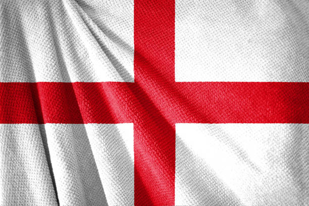 istock England flag on towel surface illustration 1565793559