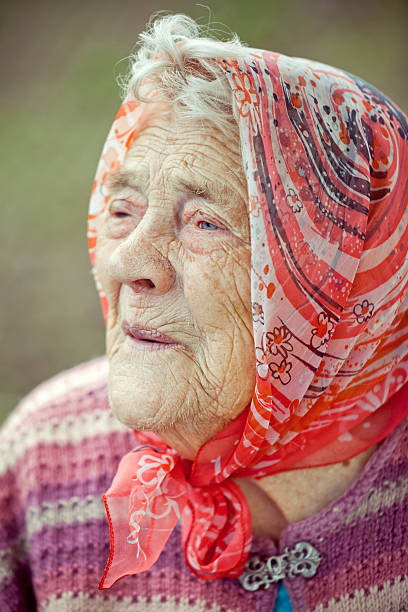 istock Portrait of a senior lady 156580083