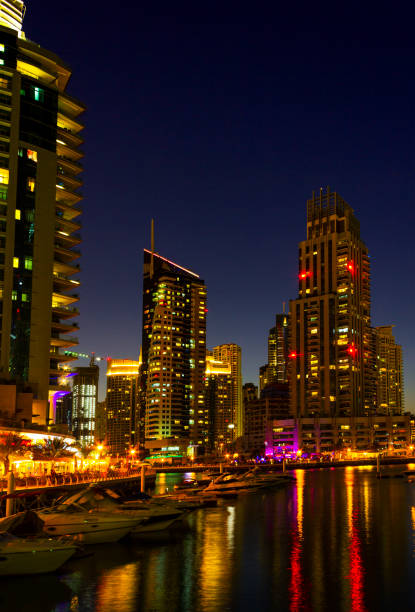 istock Nightlife in Dubai Marina. UAE. November 16, 2012 1565825613