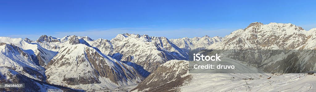 Alpes panorama italiano - Foto de stock de Actividad física libre de derechos