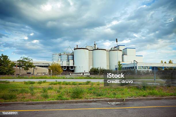 Refinery Complex Stock Photo - Download Image Now - Air Pollution, Built Structure, Cable