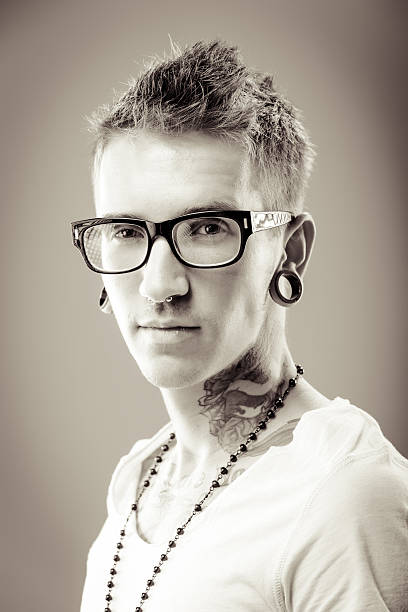 istock Young male with tattoos 156589375