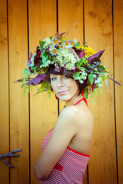 istock Flower girl 156591678