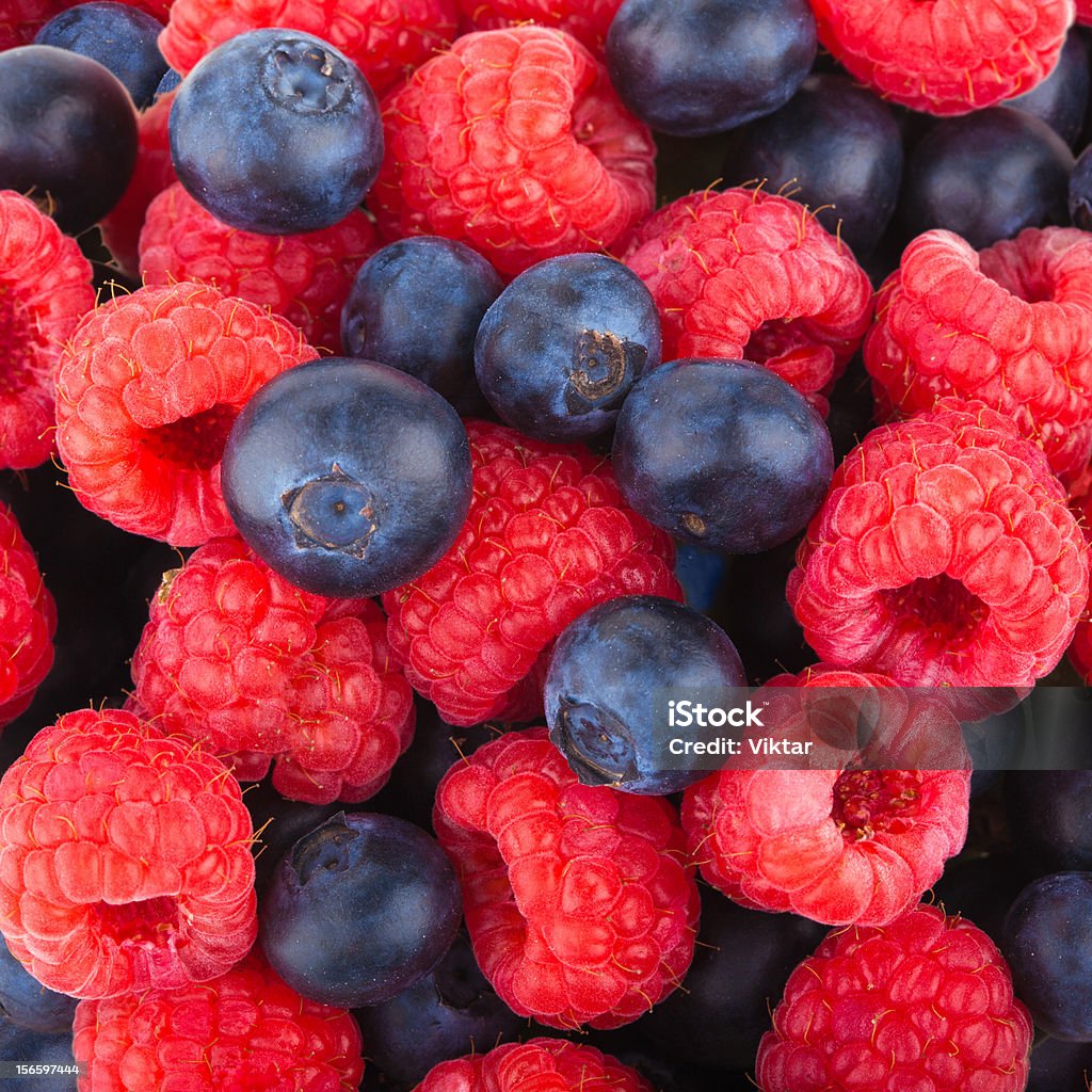 berry Hintergrund - Lizenzfrei Amerikanische Heidelbeere Stock-Foto