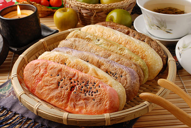 istock ox tongue shaped pastry 156603322