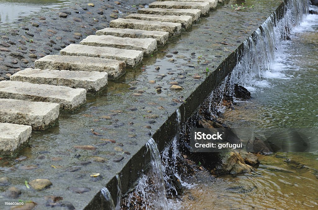 Passo pedras cross Rio - Royalty-free Alpondra Foto de stock