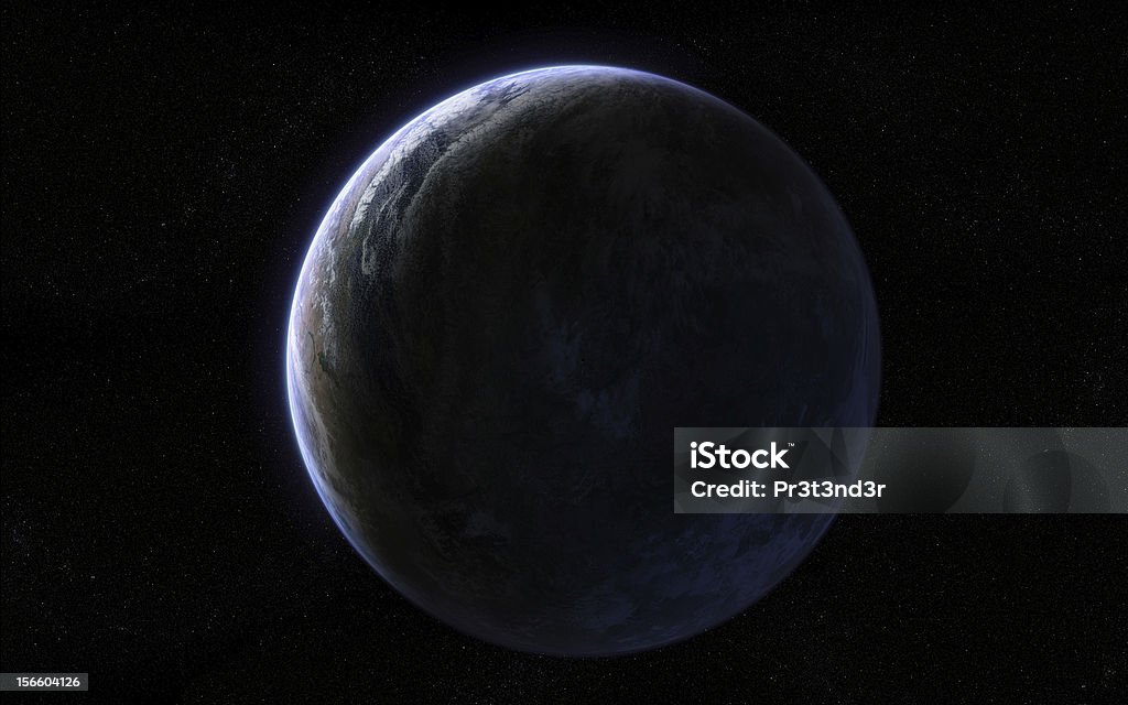 Extraterrestrial Planeta - Royalty-free Astrofísica Foto de stock