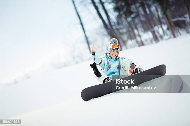 Weiblichen Snowboarder Zeigen Daumen Nach Oben Stockfoto und mehr Bilder von Snowboardfahren - Snowboardfahren, Weiblicher Teenager, Abmachung