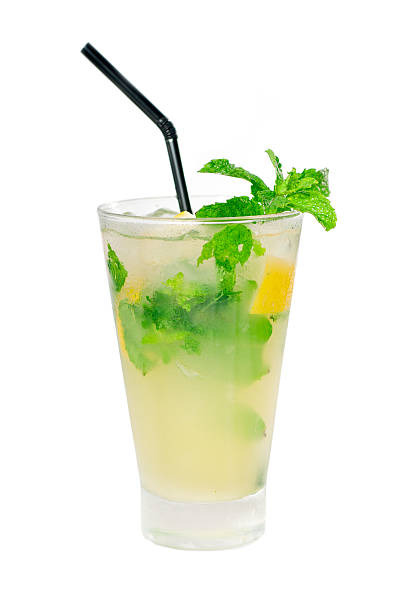istock mojito caipirina cocktail with fresh mint leaves 156605855