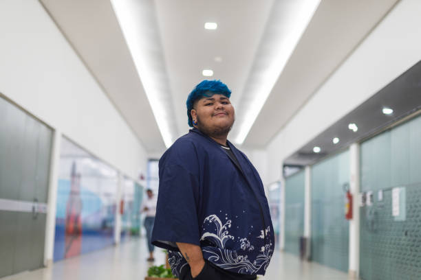 Portrait of a transgender man