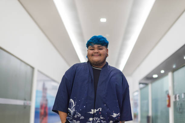 istock Portrait of a transgender man 1566067112
