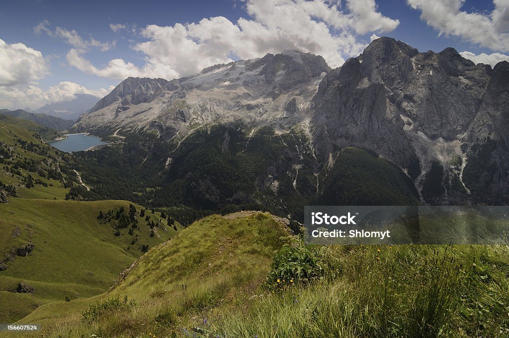 Alpes italianos, de Marmolada vista - Royalty-free Alpes Europeus Foto de stock