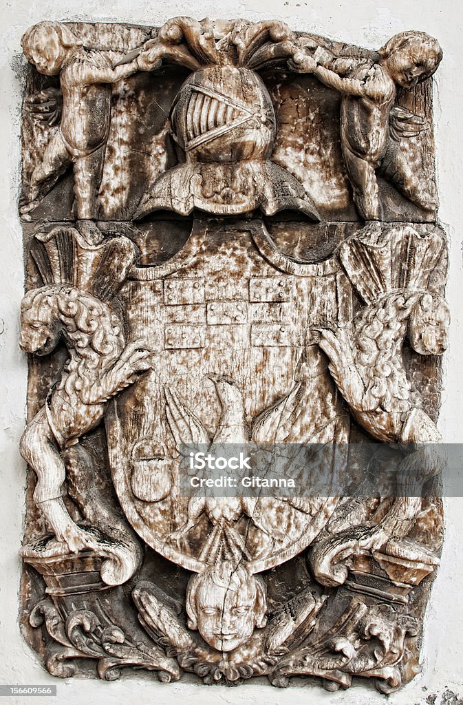 Heraldic shield - Lizenzfrei Emblem Stock-Foto